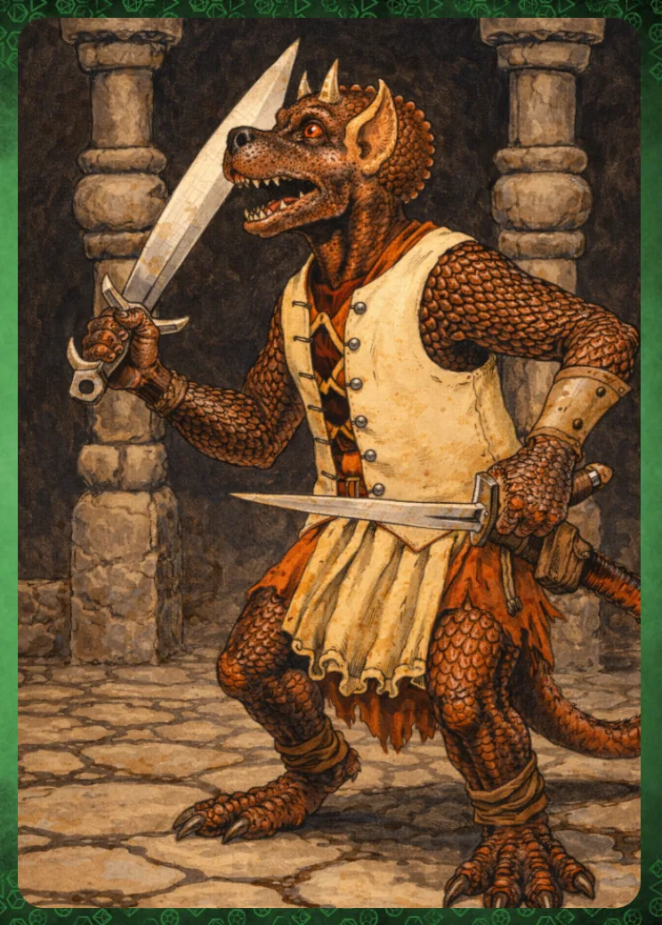 A kobold warrior.