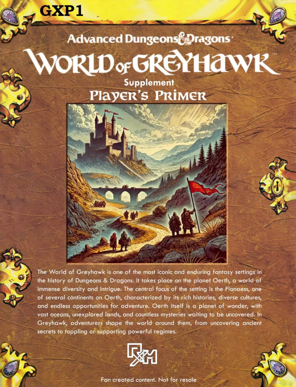 GXP1 The World of Greyhawk Player's Primer cover