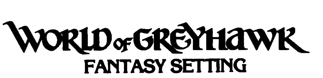 World of Greyhawk Fantasy Setting